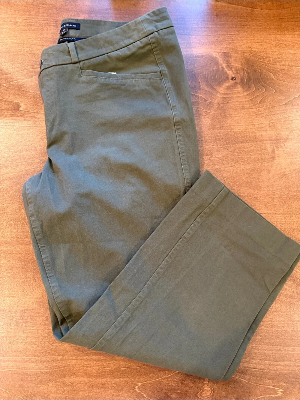 Banana Republic Olive Chinos